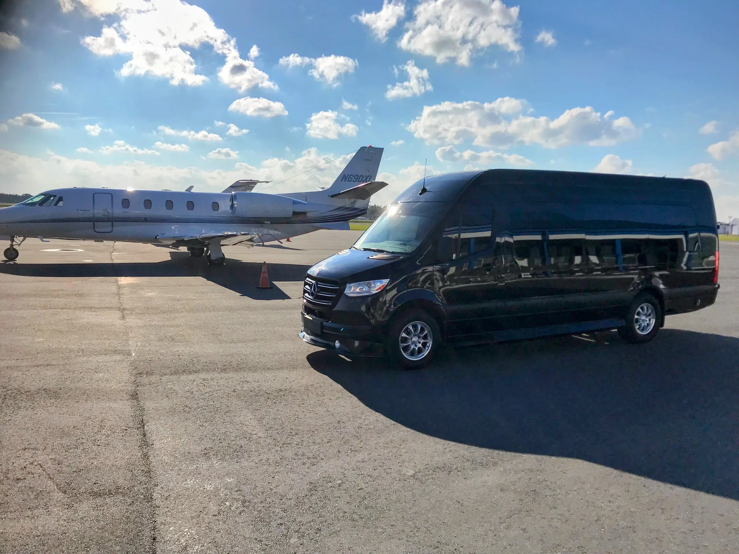 Orlando Airport (MCO) Sprinter Van Transportation for Groups