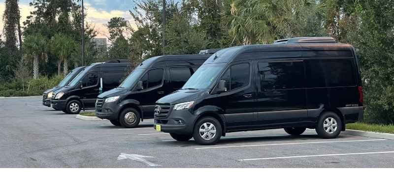 Orlando Airport (MCO) Sprinter Van Transportation for Groups
